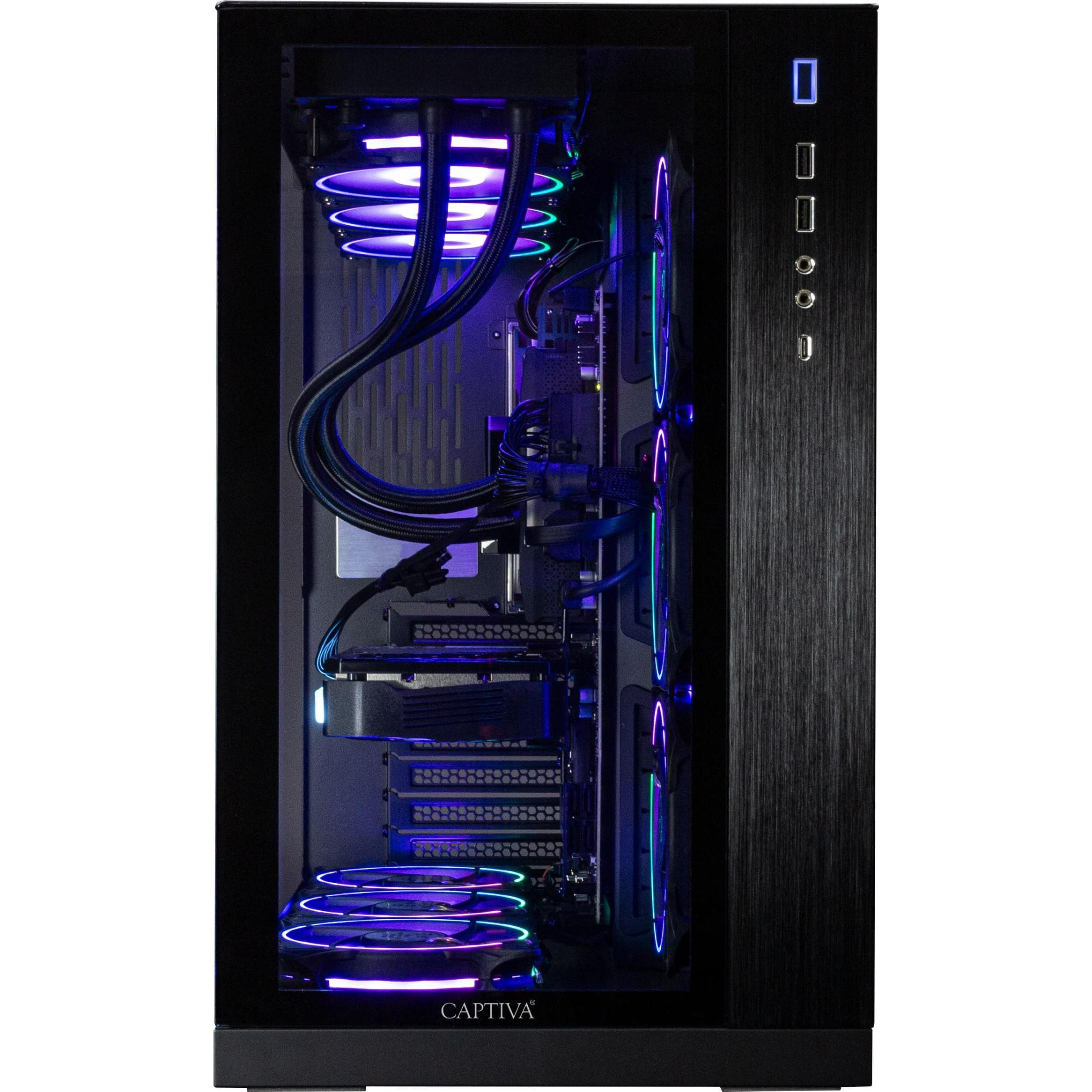 Thumbnail - Captiva Highend Gaming R89-101 Ryzen 9 RTX 5080 (AMD Ryzen 9 9900X, 128 GB, 4000 GB, GeForce RTX 5080), PC