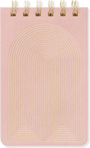 Actual product image Designworks Radiant Rainbow Cloth Covered Notepad (Lined, Soft cover)