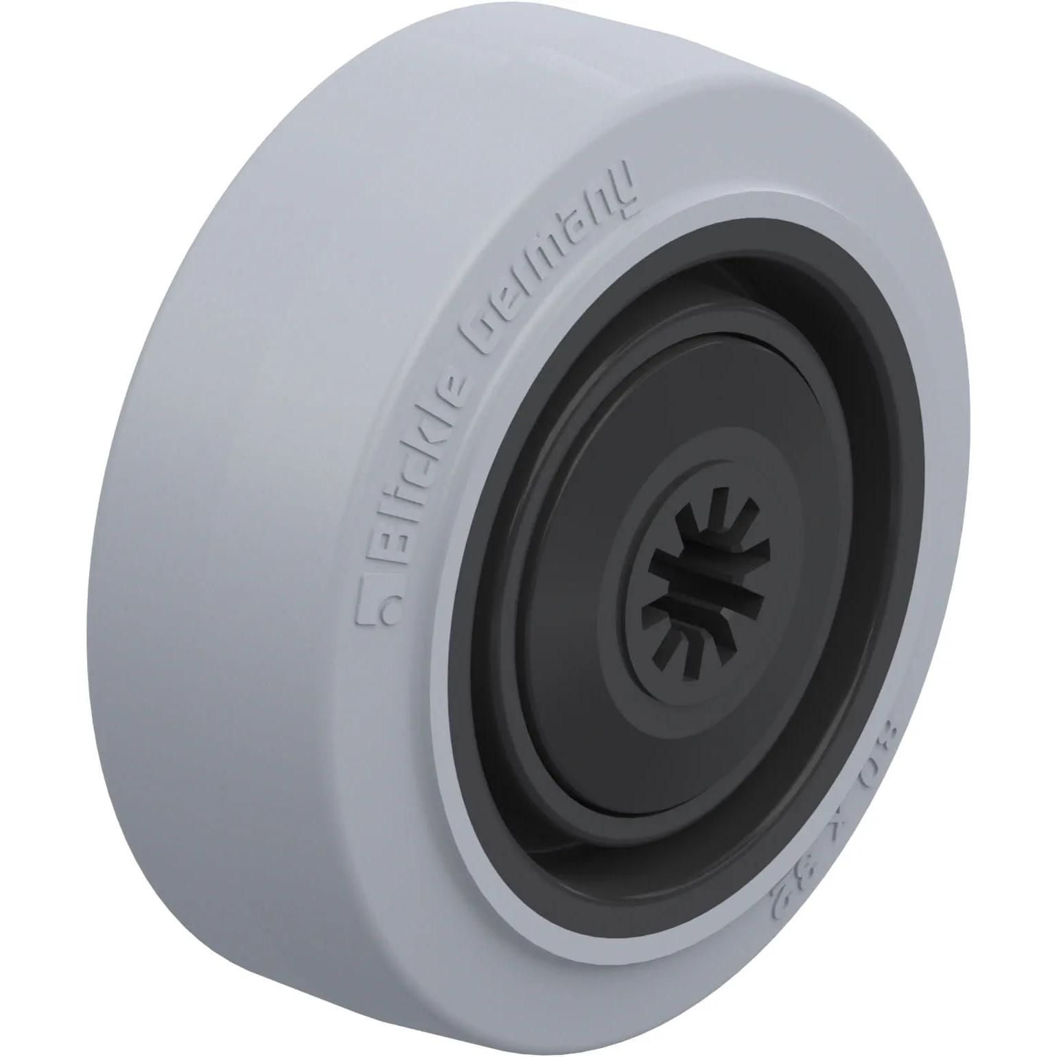 Blickle, Ruote + Rotelle, 850035 POEV 80/8KF-SG Kunststoff-Rad Rad-Durchmesser 80 mm Tragfähigkeit max.