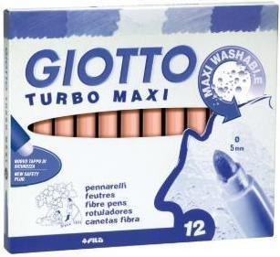 Produktbild Giotto Turbo Maxi Marker Vivid Pink 12 Stück(e) (12x)