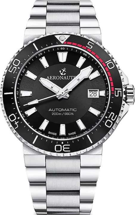 Immagine prodotto Aeronautec ANT-44086-01 Sports Diver Automatico 43mm 200M (Orologio sportivo, 43 mm)