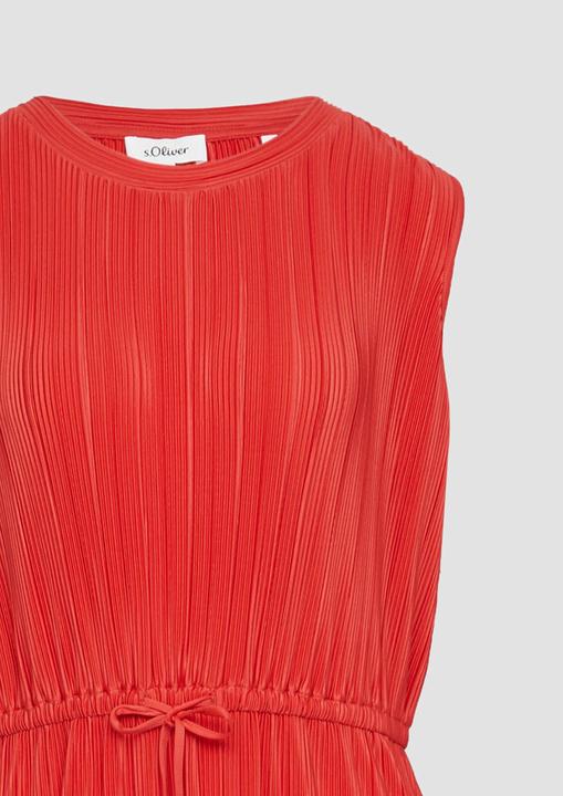 Produktbild S.Oliver Kleid Gestreiftes Kleid im Relaxed Fit mit überschnittenen Schultern (46)