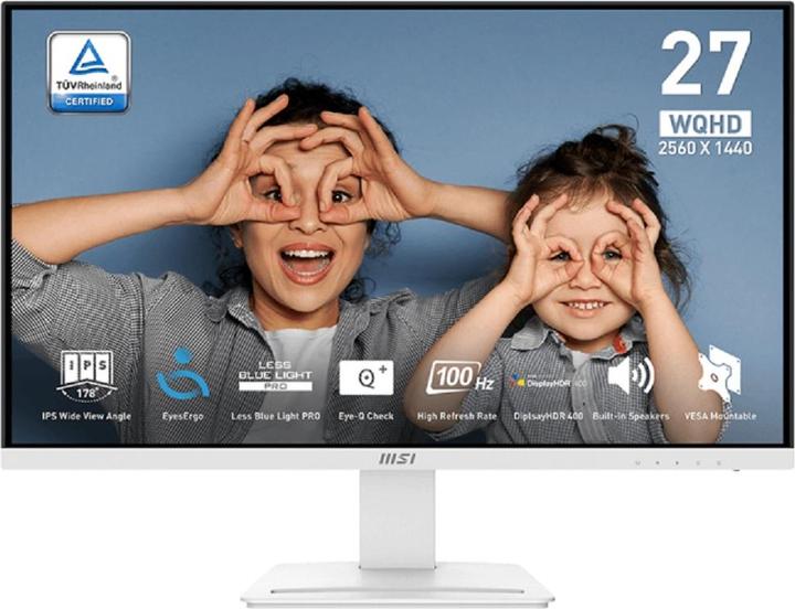 MSI PRO MP273QWDE E2 (2560 x 1440 pixels, 27")