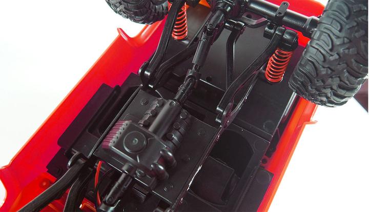 Actual product image Amewi RC AMX Rock off-road vehicle 4WD RTR 1:16 red (RTR Ready-to-Run)