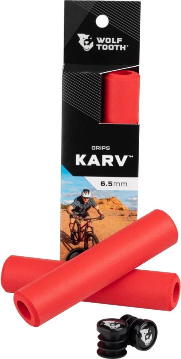 Image du produit Wolf Tooth Karv Grip, 135/32mm, rouge