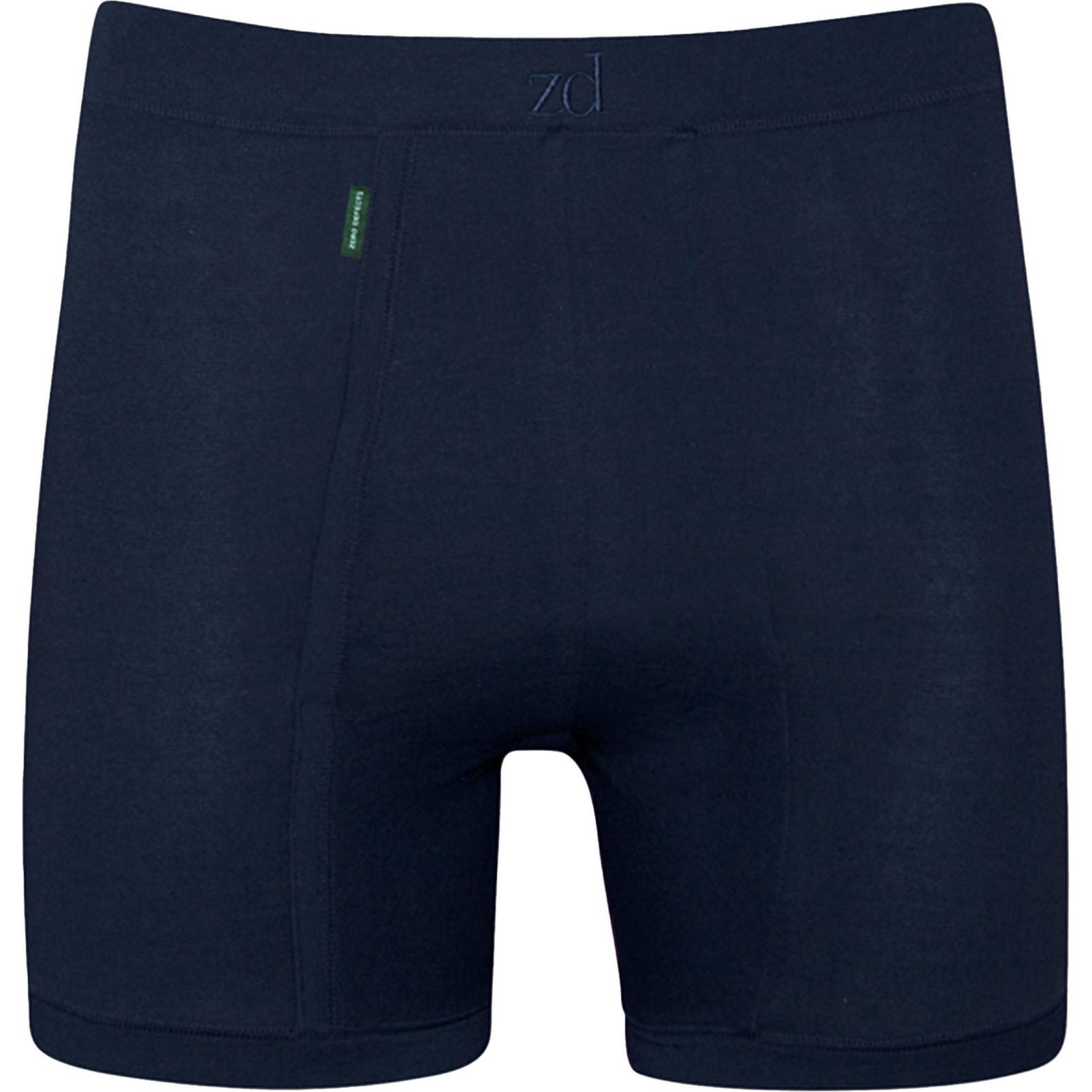Zd Zero Defects, Herren, Unterhosen, Boxershort Casual Bequem sitzend, Blau, (XL, Einzelpack)