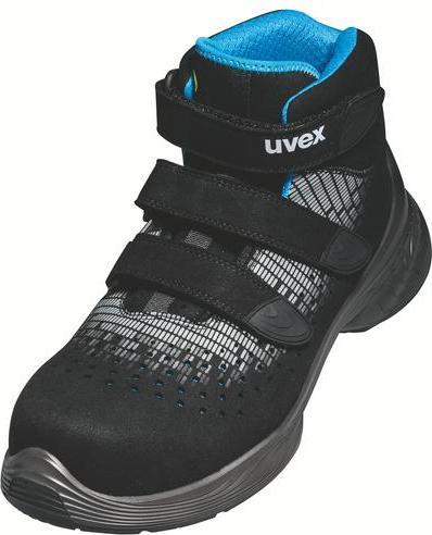 Produktbild Uvex 68325 gel. klett S1 PU W12 Gr:49 6832549 Sicherheitsstiefel S1 Schuhgrösse (S1, 49)