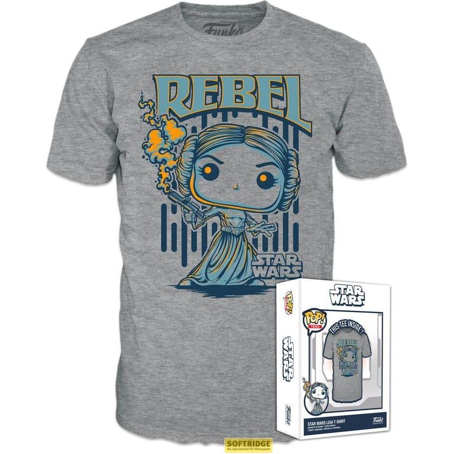 Funko Star Wars Boxed Tee T-Shirt Leia (L)