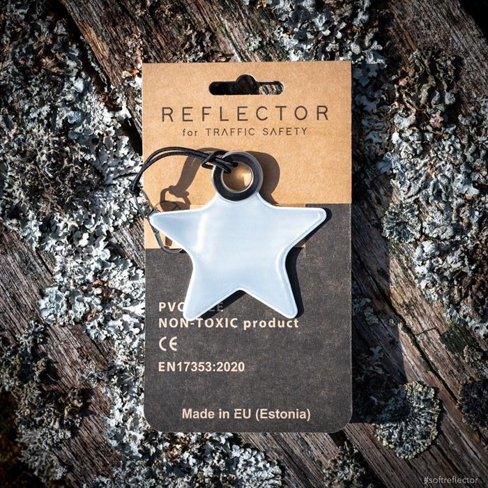 Actual product image Softreflector Reflector Star - Star