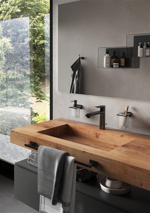 Image du produit Gedy Atena Toothbrush Holder Matt Black