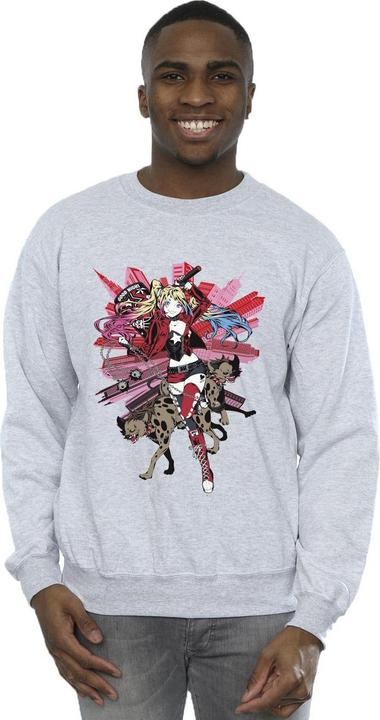 Immagine prodotto Felpa in cotone con iena Harley Quinn (M)