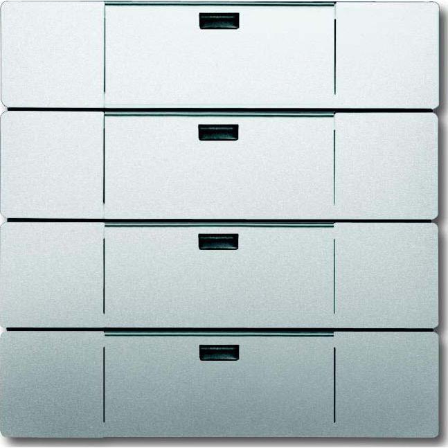 Busch-Jaeger Bedienelement (Fernbedienung), Elektronikzubehör + Gehäuse, Silber