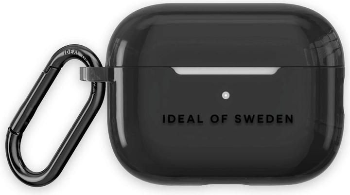 Productafbeelding iDeal Of Sweden Airpods laadimiskarbiümbris (1/2 gen) Heldere hoes, zwart getint (Koptelefoon tas)
