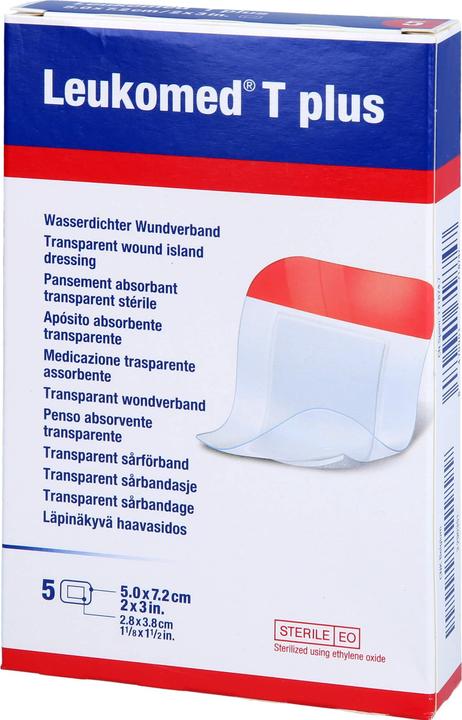 Produktbild BSN T plus transparenter Wundverband mit Wundauflage (5x)