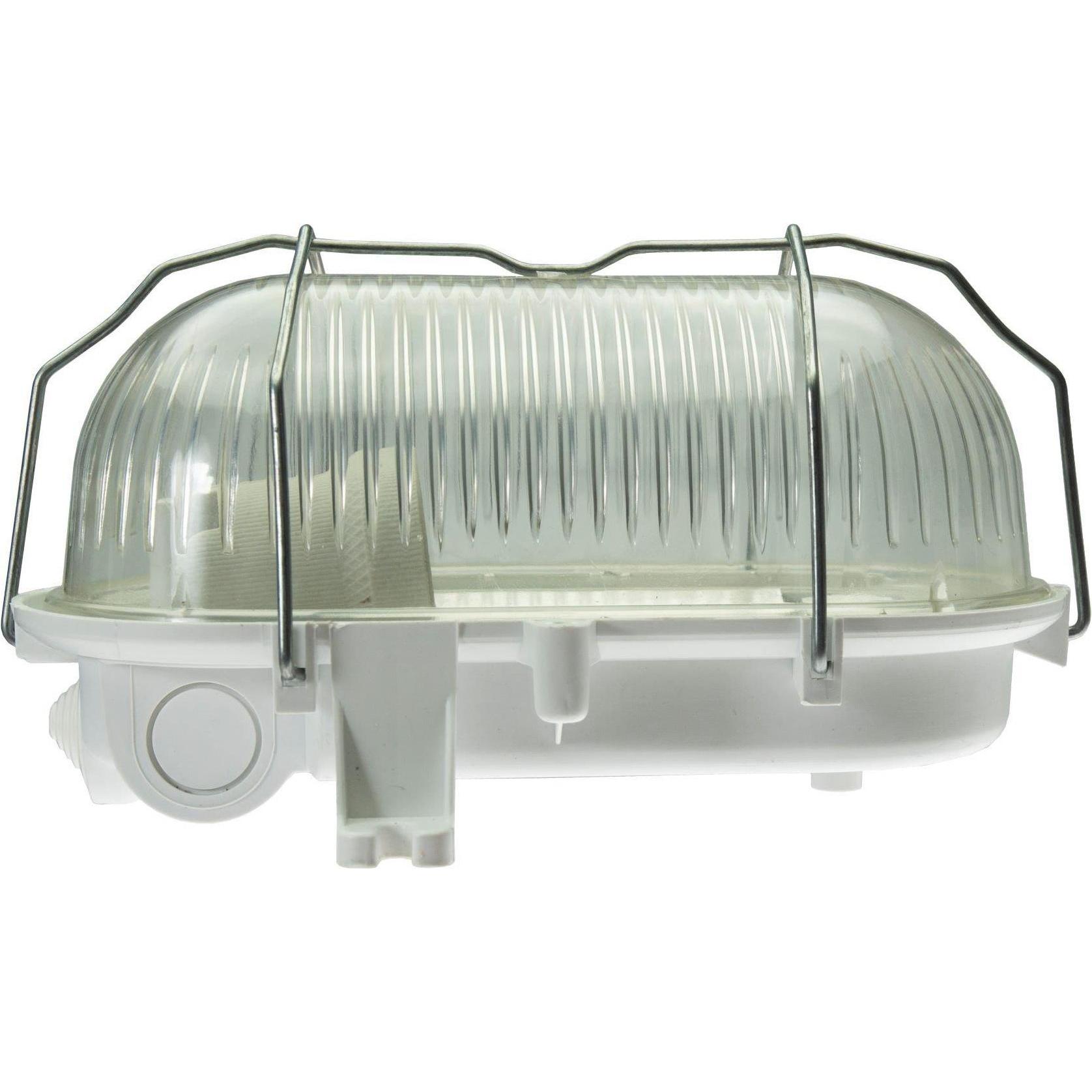 Pawbol, Wandleuchte + Deckenleuchte, LAMP HOUSING D3166 60W E27 IP44 WHITE (E27)