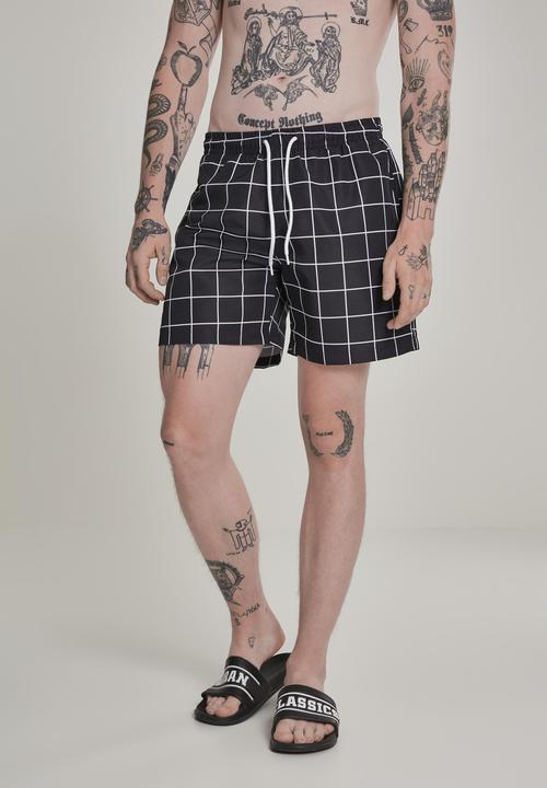 Produktbild Urban Classics Check Swim Shorts (M)