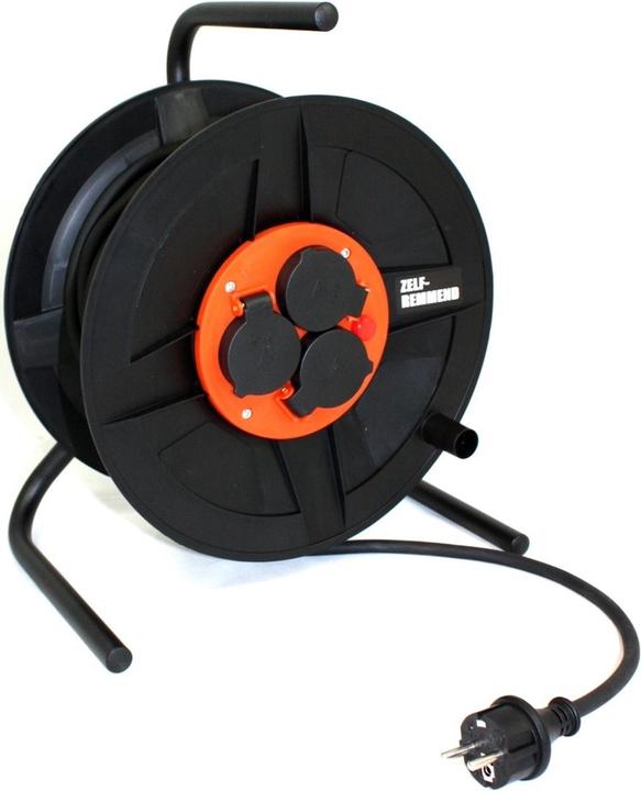 Image du produit Qwatt Pro QwattPRO 1111019 BlackMaster Kabelhaspel - H07RN-F - IP44 - 25m (25 m)