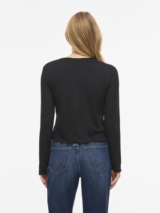 Immagine prodotto Vila VIMAGGIE Geknöpftes Oberteil mit langen Ärmeln (M)