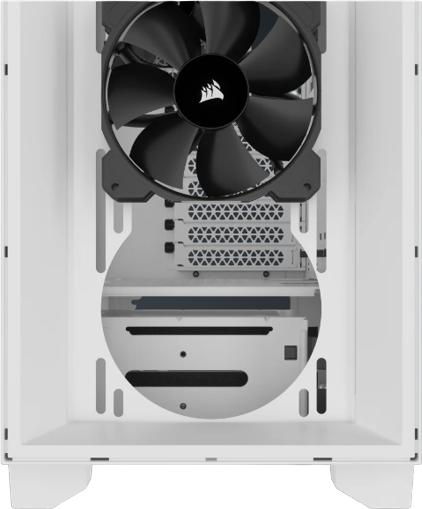 Productafbeelding Corsair 3000D Mid-Tower Wit met gehard glas (ATX)