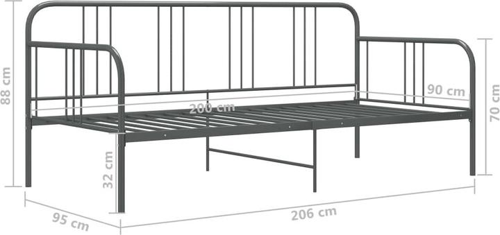 Image du produit vidaXL Schlafsofa-Rahmen (90 x 200 cm)