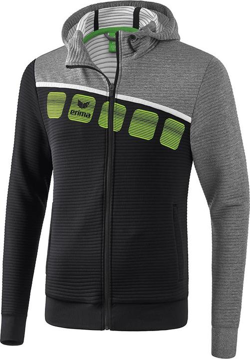 Erima 5-C Trainingsjacke Mit Kapuze (164)