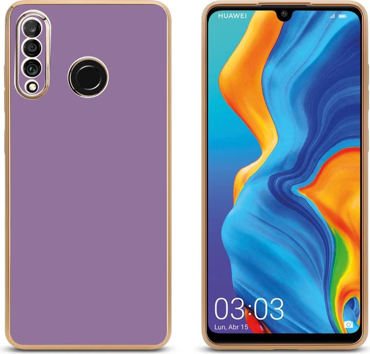 Image du produit Cadorabo Housse pour Huawei P30 LITE en TPU avec protection pour appareil photo LM130 Style (Huawei P30 Lite)
