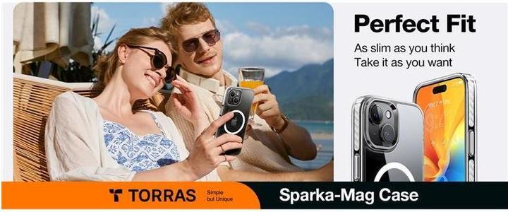 Actual product image Torras Sparka MagSafe iPhone 15 Plus (Apple iPhone 15 Plus)