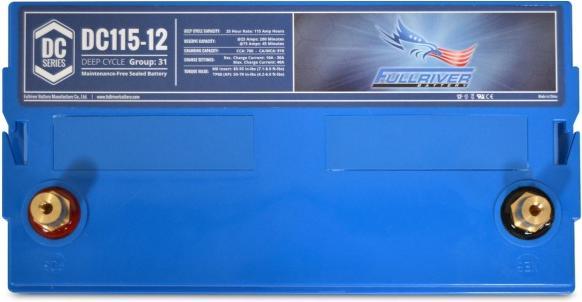 Produktbild Fullriver AGM-Batterie DC115-12 (12 V, 115 Ah)