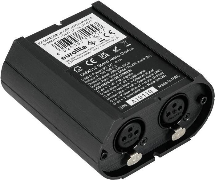 Produktbild Eurolite USB/LAN-DMX 2x512ch Interface