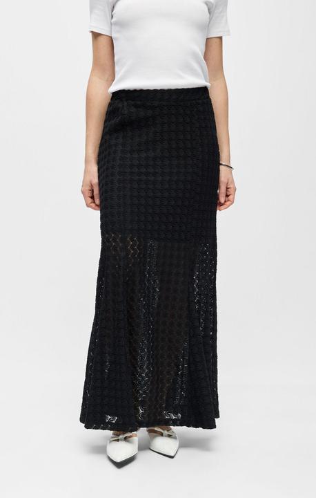 Produktbild Object Strukturierter Spitzen Maxirock (XS)