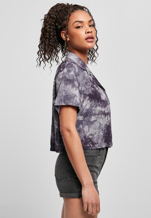 Produktbild Urban Classics Ladies Viscose Tie Dye Resort Shirt (S)
