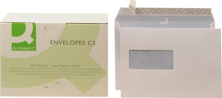 Produktbild Q-Connect Briefumschläge in Bürokleinpackung (C4, 50 x)