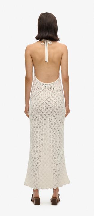 Image du produit Superdry Robe longue dos nu en crochet (M)