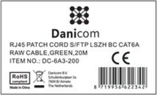Produktbild Dsit CAT 6a Netzwerkkabel LSOH (CAT6a, 20 m)