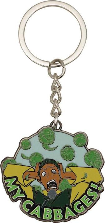 Actual product image Fanattik Avatar The Lord of the Elements Keyring Cabbage Merchant Limited Edition