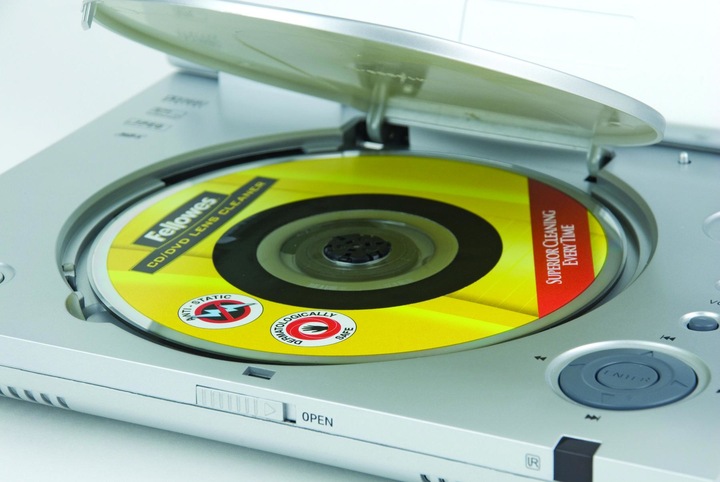 Actual product image Fellowes CD-/DVD drive cleaner