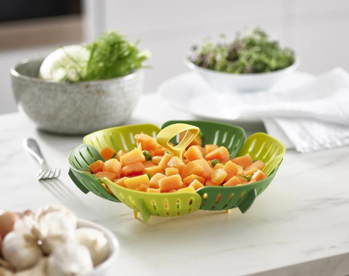 Actual product image Joseph Joseph Bloom foldable steamer insert (16 cm, Plastic)