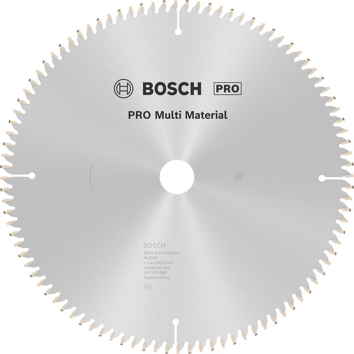 Produktbild Bosch Professional Zubehör PRO Multi Material Kreissägeblatt, 305 x 3,2 x 30 mm