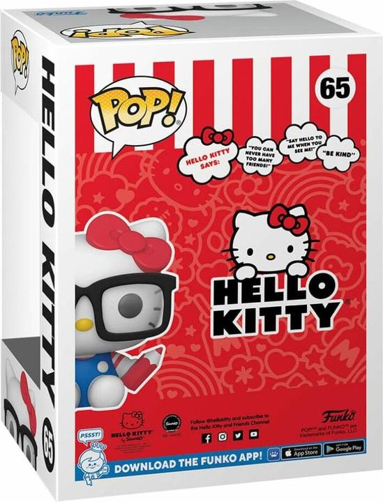 Actual product image Funko Hello Kitty - 65 - Glasses Kitty Sanrio