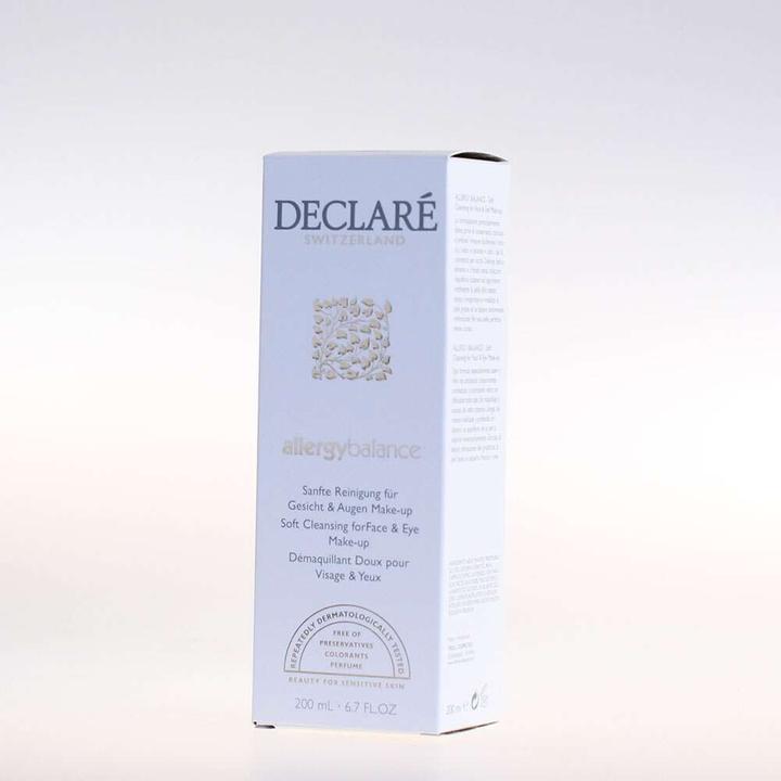 Actual product image Declaré Allergy Balance Gentle cleansing for face and eyes makeup (Facial cleansing wipes, 200 ml)