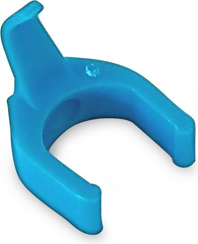 Produktbild PatchSee Kabel Clip Farbe Hellblau, Set= (10 cm)