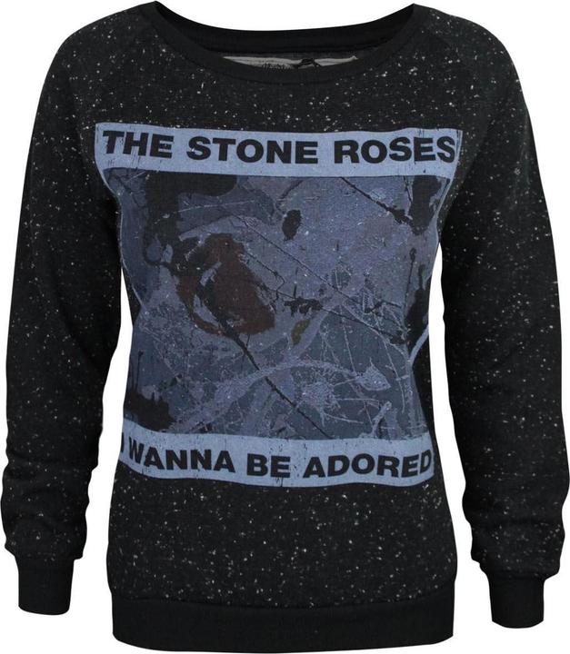 Amplified Womens/Ladies I Wanna Be Adored The Stone Roses Sweatshirt