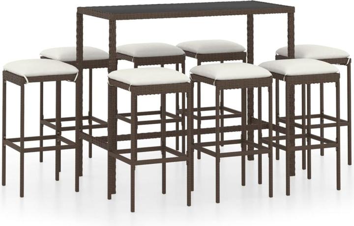 Produktbild vidaXL Bar-Set (38 x 38 x 110 cm)