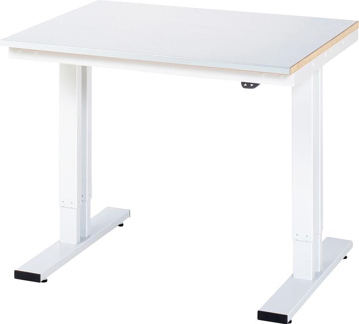 Actual product image RAU Work table, electrically height adjustable (80 cm, 200 cm)