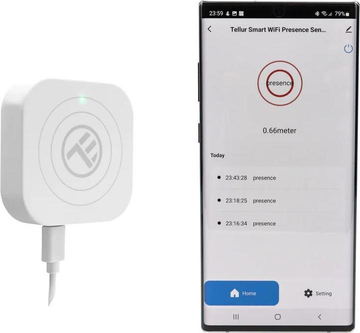 Produktbild Tellur Smart WiFi Presence Sensor White (6 m)