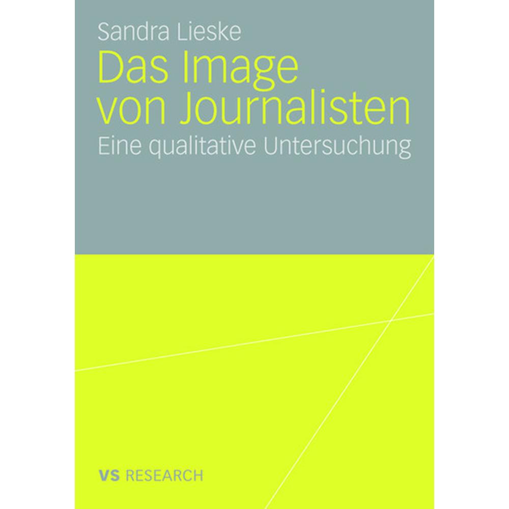 Thumbnail - Das Image von Journalisten, Fachbücher von Sandra Lieske