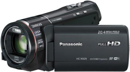 Produktbild Panasonic HC-X929, FullHD, WiFi, 12xZoom, Black (20.40 Mpx, 50p, 12x)