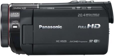 Produktbild Panasonic HC-X929, FullHD, WiFi, 12xZoom, Black (20.40 Mpx, 50p, 12x)
