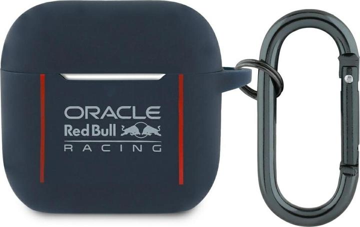 Productafbeelding Red Bull Silicone Logo & Lines Case for AirPods 4 Navy Blue