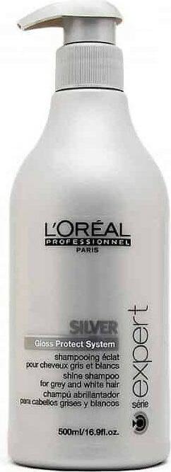 Image du produit L'Oréal Professionnel Shampooing SILVER 500 ml (Shampoing liquide, 500 ml)